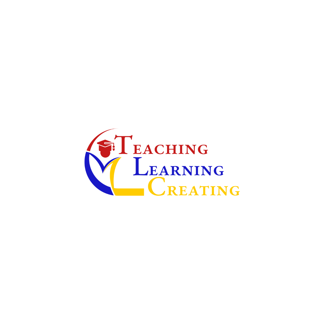 Teaching Learning Creating Logo